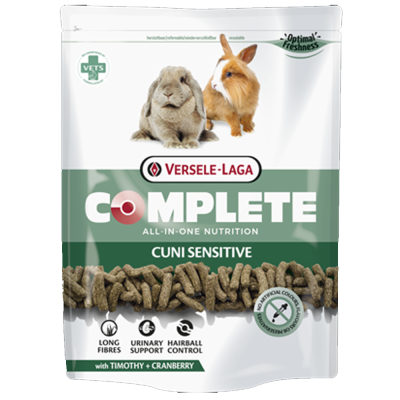 Embalagem de alimento para coelhos Versele-Laga Complete Cuni Sensitive
