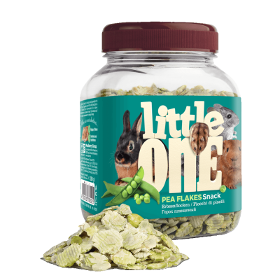 Embalagem de flocos de ervilha Little One para pequenos roedores