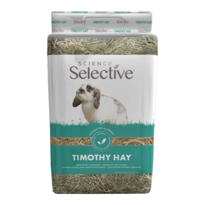 Pacote de feno para coelhos Science Selective Timothy Hay