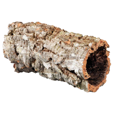 Tubo de casca de cortiça natural oco