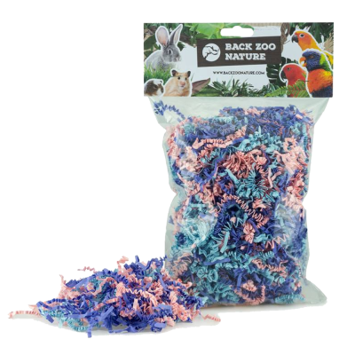 Pacote de papel picado colorido para animais da marca BACK ZOO NATURE