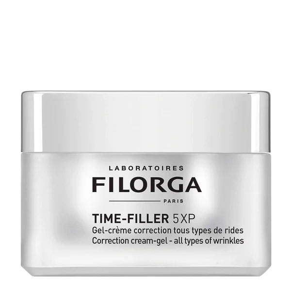 Filorga Filorga Time Filler 5xp Gelcream For Oilymixed Skin 50ml Frasco branco com tampa prateada do creme FILORGA TIME-FILLER 5 XP
