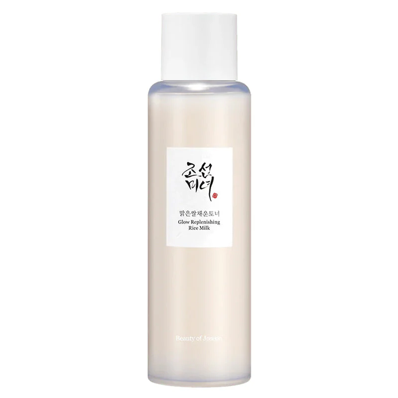 Beauty Of Joseon Glow Replenishing Rice Milk 150ml Frasco translúcido de tónico Glow Replenishing Rice Milk da Beauty of Joseon