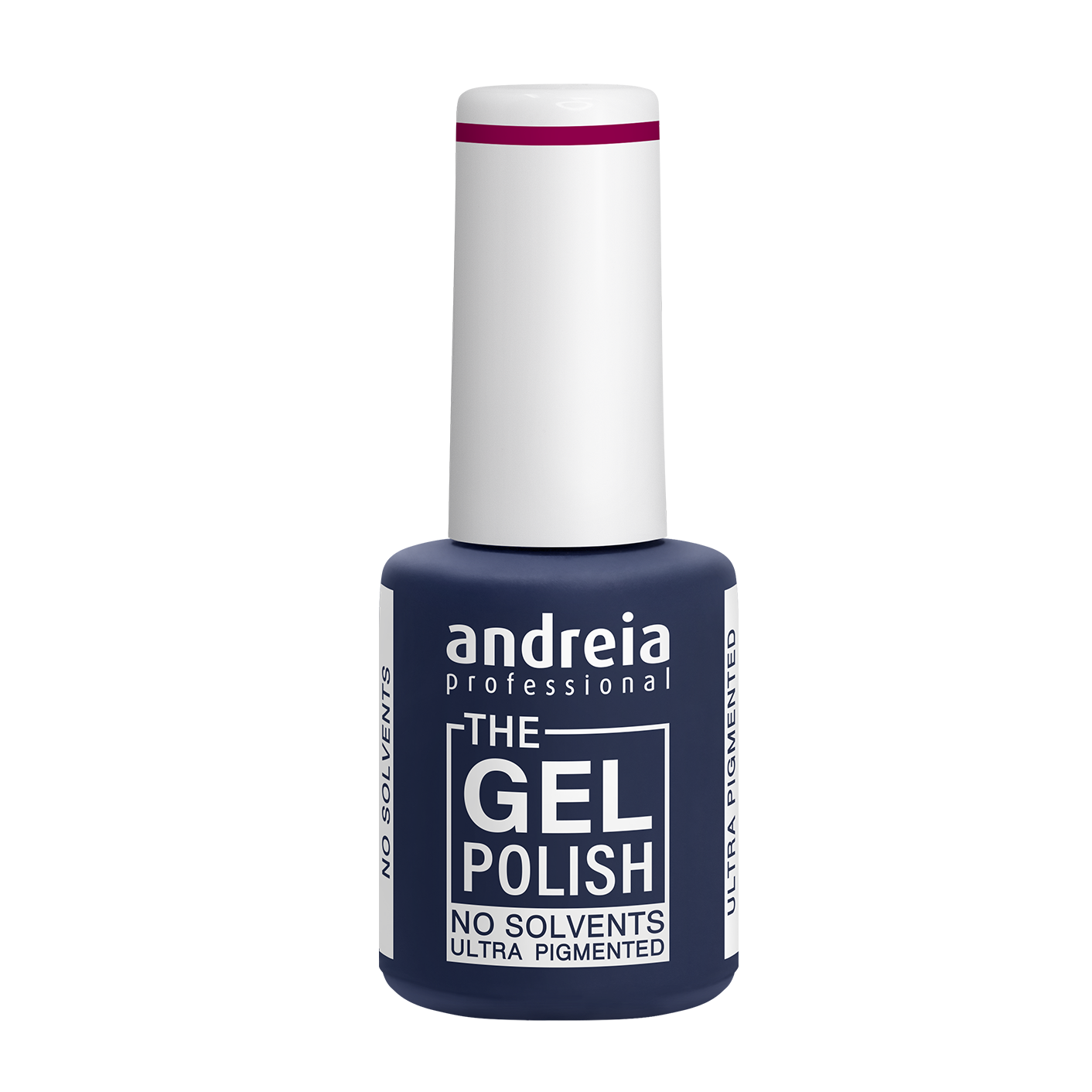 Andreia The Gel Polish G23 10,5ml Frasco de verniz gel azul escuro Andreia Professional com tampa branca
