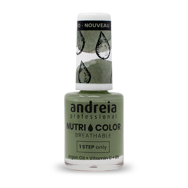 Andreia Verniz Nutricolor NC20 10,5ml Verniz para unhas Andreia Professional Nutri Color verde claro