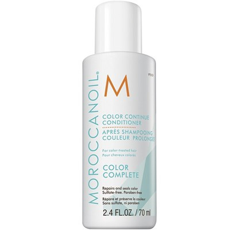Moroccanoil Color Complete Conditioner 70 ml Frasco branco de condicionador Moroccanoil Color Continue 70 ml