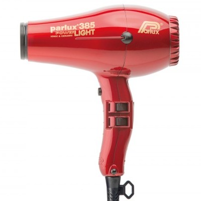 Secador de cabelo vermelho Parlux 385 Light