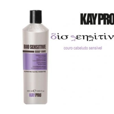 Frasco plástico KayPro Bio Sensitive Soap Care para couro cabeludo sensível
