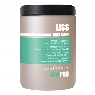 Recipiente de máscara alisadora para cabelo KAY PRO 1000 ml com tampa preta