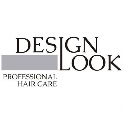 Logótipo DESIGN LOOK com texto PROFESSIONAL HAIR CARE