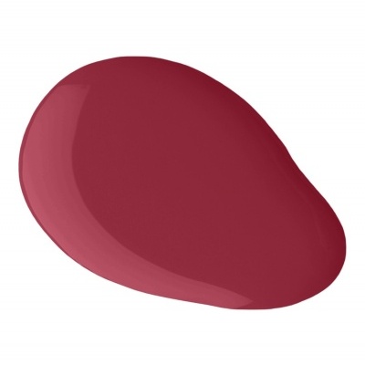 Verniz de unhas vermelho escuro brilhante