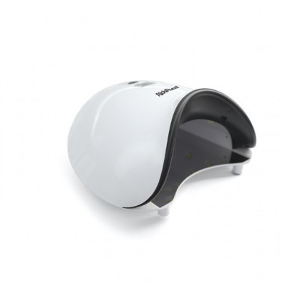 Secador de unhas portátil branco e preto