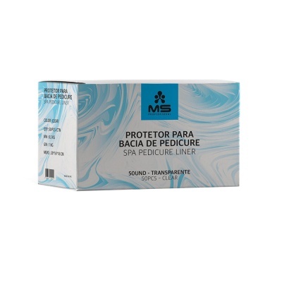 Embalagem de protetor para bacia de pedicure
