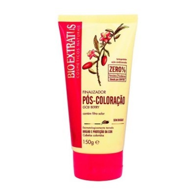 Tubo de creme finalizador pós-coloração Bio Extratus Goji Berry