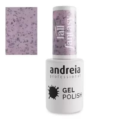Verniz gel Andreia Professional cor Lilás com manchas roxas