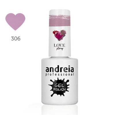 Esmalte gel lilás claro Andreia Professional código 306