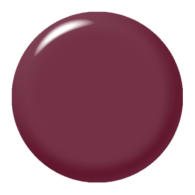 Superfície circular laranja-avermelhada brilhante com reflexo branco