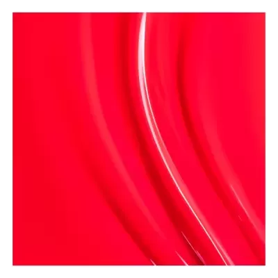 Superfície vermelha brilhante com linhas curvas e brilho