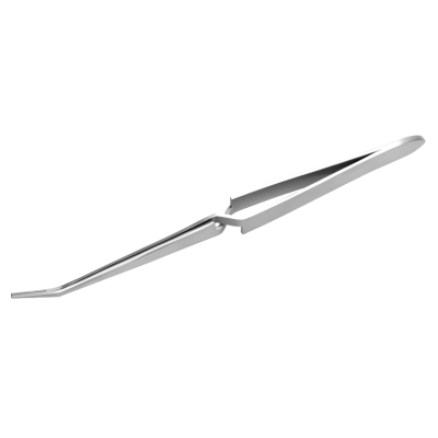 Pinça de aço inoxidável inclinada