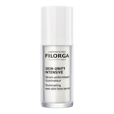 Frasco de sérum cosmético FILORGA SKIN-UNIFY INTENSIVE