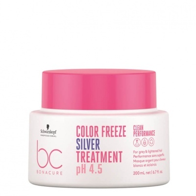 Frasco de tratamento capilar Schwarzkopf rosa e branco