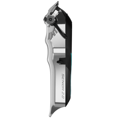 Máquina de cortar cabelo SENIOR 2.0 em metal e plástico preto