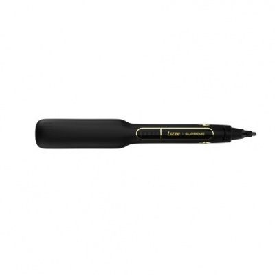Caneta marcadora preta com texto amarelo Lizze SLIM SHINE