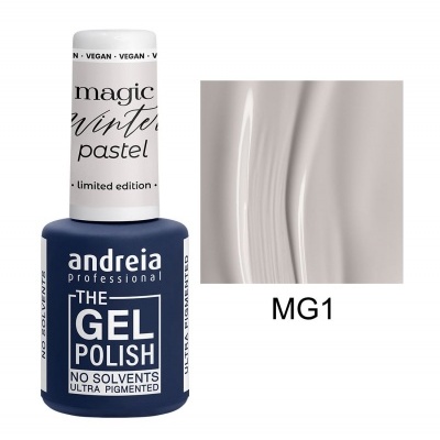 Esmalte de unhas gel Andreia Professional The Gel Polish MG1 edição limitada Magic Winter Pastel
