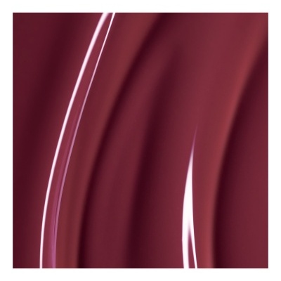 Verniz borgonha brilhante com reflexos de luz.