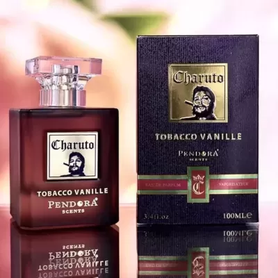 Frasco e caixa de perfume Charuto Tobacco Vanille