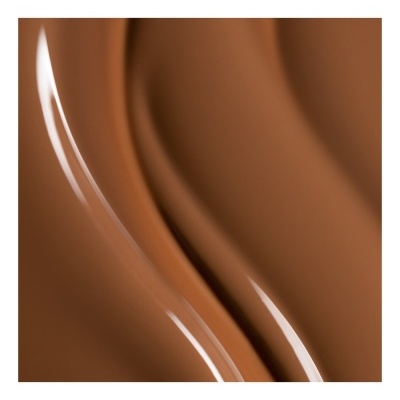 Textura líquida e brilhante de chocolate castanho fluido