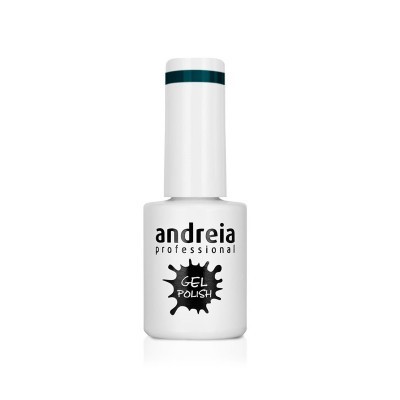 Frasco branco de verniz gel Andreia Professional
