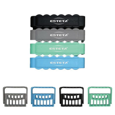 Conjunto de 4 afiadores de faca ESTETA em várias cores