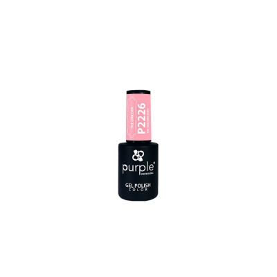 Verniz gel para unhas cor rosa da marca Purple