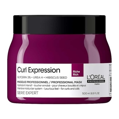 Máscara profissional para cabelo L'Oréal Curl Expression 500ml
