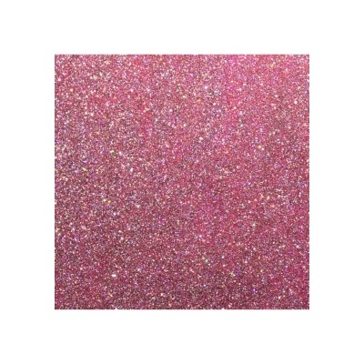 Superfície quadrada rosa com glitter brilhante