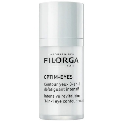 Frasco branco de creme para olhos Filorga Optim-Eyes