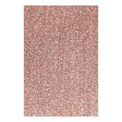 Superfície com glitter rosa dourado brilhante