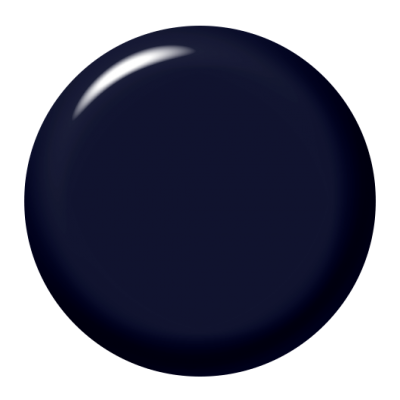 Círculo azul escuro brilhante com reflexo de luz