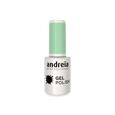 Frasco de verniz gel Andreia professional com tampa verde clara