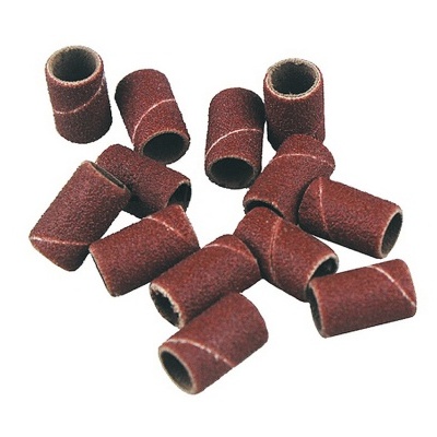Lixas abrasivas de cilindro castanhas com textura rugosa