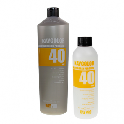 Dois frascos de KAYCOLOR Hydrogen Peroxide 40 vol