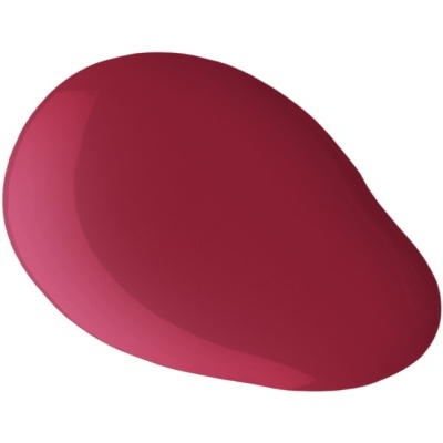 Produto cosmético rosa avermelhado sobre fundo branco