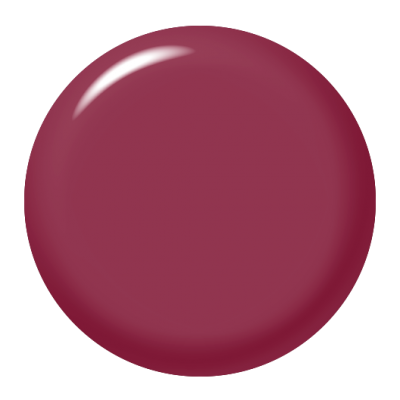 Círculo liso cor bordô com reflexão