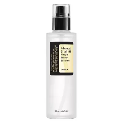 Frasco de Advanced Snail 96 Mucin Power Essence da COSRX