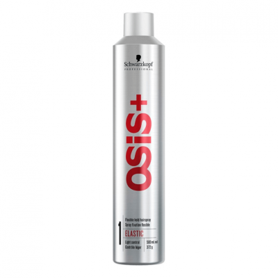 Spray de cabelo OSIS+ Schwarzkopf Professional em embalagem metálica prateada