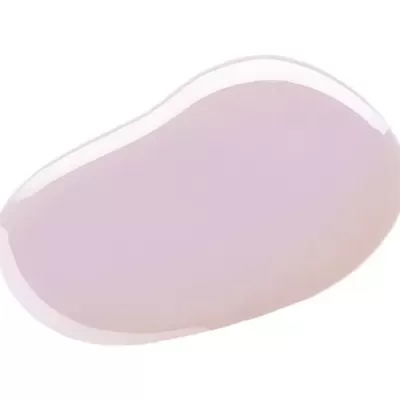 Pedra lavanda clara com superfície lisa e brilhante