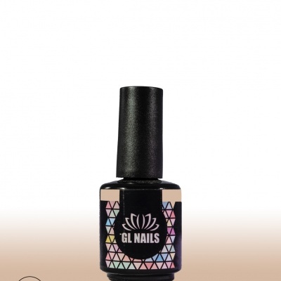 Frasco de verniz para unhas GL NAILS Algud Sweet 15ml com tampa preta