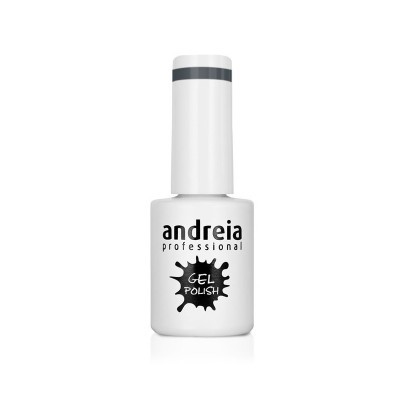 Frasco branco de verniz gel pour unhas Andreia professional