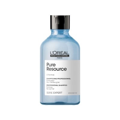 Frasco de shampoo L'Oréal Professionnel Pure Resource 300 ml